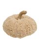 Picture of Ivory Sherpa Pumpkin w/Jute Stem, Medium