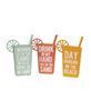 Picture of Beach Drink Block Sitter, 3/Set