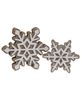 Picture of Layered Chunky Snowflake Sitters, 2/Set