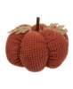 Picture of Burnt Orange Waffle Weave Pumpkin, 7.5" Dia x 5"H