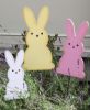 Picture of Yellow Bunny Planter Stake Topper