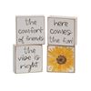 Picture of The Comfort of Friends Mini Square Blocks, 4/Set