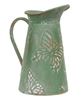 Picture of Green Copper Finish Butterfly Embossed Pitcher