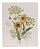 Picture of Find Me Where the Wild Flowers Grow Wooden Bees & Flowers Sign