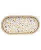 Picture of Bee Flower Oval Tray