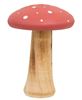 Picture of White Dotted Coral Wood Mushrooms, 2/Set