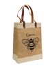 Picture of Queen Bee Jute Tote