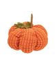 Picture of Stuffed Waffle Weave Orange Pumpkin w/Stick Stem, Small