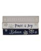 Picture of Believe Snowflake Mini Stick, 3/Set