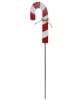 Picture of Medium Candy Cane Planter Stake Topper