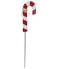 Picture of Large Candy Cane Planter Stake Topper