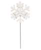 Picture of Glittered Layered Wooden Snowflake Planter Stake Topper, 14"