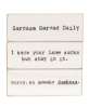 Picture of Sarcasm Served Daily Thin Rectangle Block, 3/Set