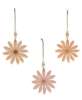 Picture of Pastel Wooden Daisy Ornament, 3/Set