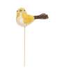 Picture of Pastel Sisal Bird with Twiggy Tail Pick, 3/Set