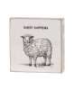 Picture of Sheep Happens Square Block, 3/Set