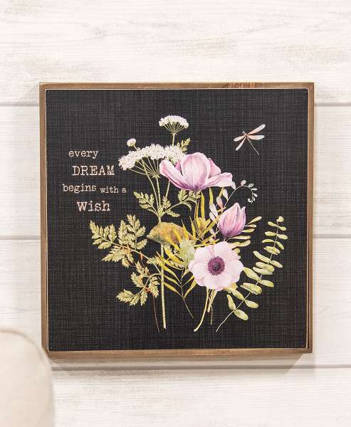 Picture of Dream Floral Box Sign