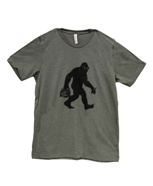 Picture of Sasquatch Beer T-Shirt, XXL - Heather Military Green