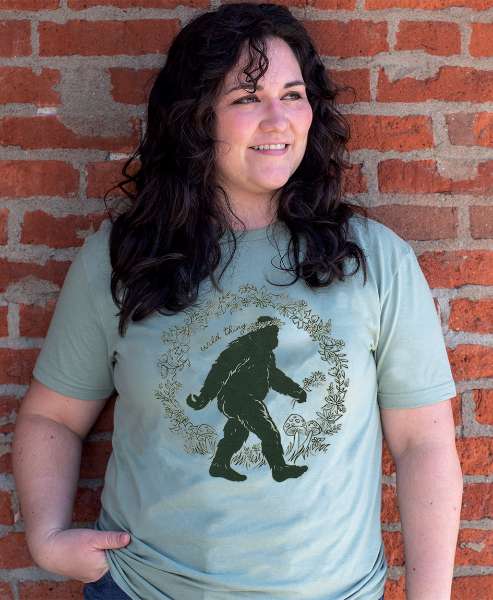 Picture of Sasquatch Wild Thing T-Shirt - Sage